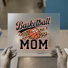 Basketball Mom DTF Transfer Ready to Press | Sports Leopard Print Heat Transfer