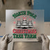 North Pole Christmas Tree Farm | DTF Transfer Ready to Press | Retro Holiday Heat Transfer