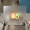 Avocado to My Toast DTF Transfer Ready to Press | Cute Kawaii Heat Transfer