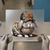 Egg Hunter Bunny DTF Transfer Ready to Press | Cute Style Heat Transfer