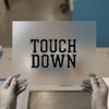 Touchdown Football | DTF Transfer Ready to Press | Collegiate Sport Heat Transfer