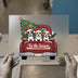 Christmas Puppies & Truck | DTF Transfer Ready to Press | Festive Heat Transfer
