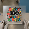 Happy 100 Days of School DTF Transfer | Ready to Press | Kids Heat Transfer