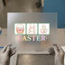 Pastel Easter Bunny & Eggs | DTF Transfer Ready to Press | Watercolor Heat Transfer