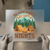 No City Lights Just Campfire Nights | DTF Transfer Ready to Press | Retro Camping Heat Transfer