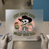Skeleton Eating Pickles T-Shirt Design | DTF Transfer Ready to Press | Retro Style Heat Transfer