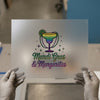 Mardi Gras Margaritas DTF Transfer | Ready to Press Heat Transfer