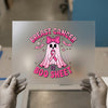 Breast Cancer Is Boo Sheet Ghost | DTF Transfer Ready to Press | Spooky Cute Heat Transfer