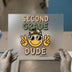 Second Grade Dude Smiley | DTF Transfer Ready to Press | Retro Heat Transfer