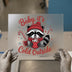 Baby It's Cold Outside Raccoon | DTF Transfer Ready to Press | Cozy Winter Heat Transfer
