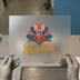 Cute Thankful Turkey | DTF Transfer Ready to Press | Thanksgiving Heat Transfer