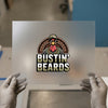 Bustin' Beards Turkey | DTF Transfer Ready to Press | Humorous Heat Transfer