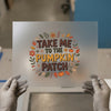 Pumpkin Patch Fall Theme | DTF Transfer Ready to Press | Autumn Heat Transfer