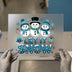 Let It Snow Snowmen & Tree | DTF Transfer Ready to Press | Winter Heat Transfer