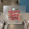 Christmas Baking Queen | DTF Transfer Ready to Press | Festive Culinary Heat Transfer
