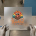 Cute Thankful Turkey | DTF Transfer Ready to Press | Thanksgiving Heat Transfer