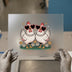 Chic Chicken Couple DTF Transfer | Ready to Press | Retro Heat Transfer