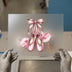Pink Ballet Slippers | DTF Transfer Ready to Press | Elegant Dance Heat Transfer