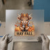 Hay Fall Highland Cow DTF Transfer | Ready to Press | Autumn Heat Transfer