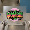 Mombie Halloween DTF Transfer Ready to Press | Spooky Heat Transfer