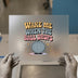 Wake Me When The Ball Drops DTF Transfer Ready to Press | Retro New Year Heat Transfer