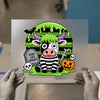 Spooky Cow Halloween | DTF Transfer Ready to Press | Cartoon Heat Transfer