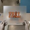 Fall Season Western Boot & Pumpkin | DTF Transfer Ready to Press | Autumn Heat Transfer