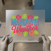Margarita Weather Tropical | DTF Transfer Ready to Press | Vibrant Heat Transfer