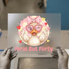 Feral But Flirty Duck | DTF Transfer Ready to Press | Cute Animal Heat Transfer