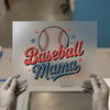 Baseball Mama | DTF Transfer Ready to Press | Retro Distressed Heat Transfer