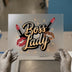 Boss Lady Glam | DTF Transfer Ready to Press | Empowering Heat Transfer