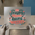 Praying Mama Raising Warriors | DTF Transfer Ready to Press | Floral Heat Transfer