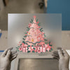 Pink Christmas Tree | DTF Transfer Ready to Press | Holiday Heat Transfer