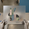 Patchwork Bunny | DTF Transfer Ready to Press | Artistic Heat Transfer