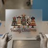 Howdy Christmas Trees | DTF Transfer Ready to Press | Western Heat Transfer