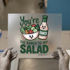 Ranch to My Salad Cute Food | DTF Transfer Ready to Press | Kawaii Heat Transfer