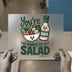 Ranch to My Salad Cute Food | DTF Transfer Ready to Press | Kawaii Heat Transfer