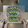 Bad Kid Era Skeleton Peace | DTF Transfer Ready to Press | Retro Heat Transfer