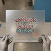 Undiagnosed But Somethin' Ain't Right | DTF Transfer Ready to Press | Retro Quote Heat Transfer