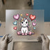 Cute Unicorn & Heart Balloons | DTF Transfer Ready to Press | Kawaii Heat Transfer