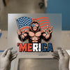 Patriotic Bigfoot 'Merica | DTF Transfer Ready to Press | Bold Heat Transfer