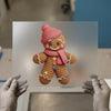 Knitted Gingerbread Man DTF Transfer Ready to Press | Holiday Heat Transfer