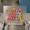 Spooky Halloween Ghosts DTF Transfer Ready to Press | Retro Style Heat Transfer