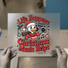 Christmas Music Duck DTF Transfer Ready to Press | Retro Holiday Heat Transfer