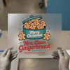 Mrs. Claus Gingerbread Bakery | DTF Transfer Ready to Press | Christmas Heat Transfer