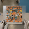 Howdy Cowgirl Stay Wild | DTF Transfer Ready to Press | Retro Western Heat Transfer