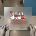 Valentine Geese DTF Transfer Ready to Press | Romantic Heat Transfer