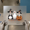 Halloween Geese DTF Transfer Ready to Press | Spooky Cute Heat Transfer