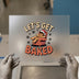 Let's Get Baked Gingerbread DTF Transfer Ready to Press | Holiday Heat Transfer